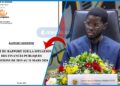 Le président Bassirou Diomaye Faye réagit : « Les résultats de l’audit sont d’une gravité inouïe. La dette est colossale, nos ambitions sont freinées, mais nous ne reculerons pas. »