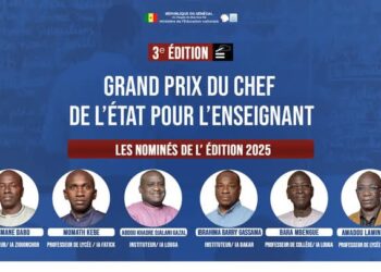 Les enseignants d'élite en lice pour le Grand Prix du Chef de l'État 2025 2 FB IMG 1738837169095
