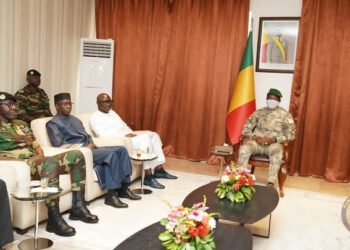 Le général Birame Diop reçu par le président Assimi Goïta 5 FB IMG 1739049011551