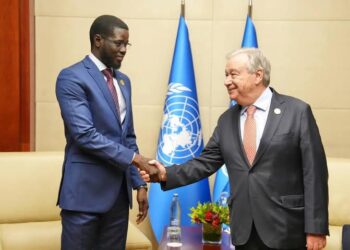 Rencontre entre le Secrétaire général de l’ONU et le Président Bassirou Diomaye Faye 6 FB IMG 1739629542929