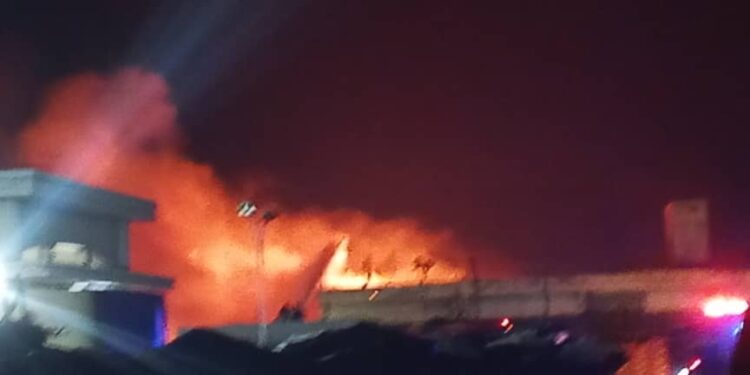 Incendie au marché Guedj de Kaolack : d’importants dégâts enregistrés 1 IMG 20250202 WA0013