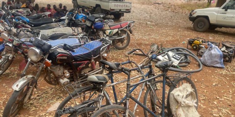 Niokolo Koba : 21 orpailleurs clandestins arrêtés en pleine activité 1 IMG 20250209 WA0141