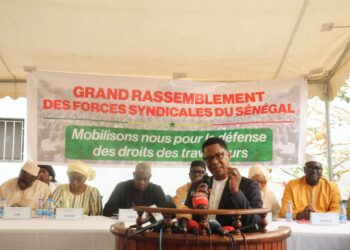 Grand rassemblement syndical au Sénégal : Les travailleurs dénoncent la précarité et la mal gouvernance 1 IMG 20250214 WA0204