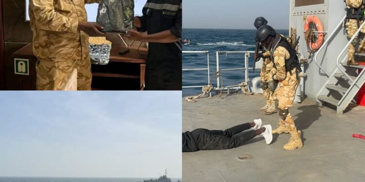 Opération MUSTAKARA : Le Sénégal et la Mauritanie, en première ligne pour une sécurité maritime renforcée 1 InCollage 20250209 113547263