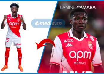 Lamine Camara, MVP du mois à l’AS Monaco
