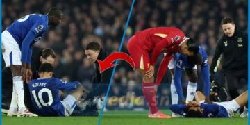 David Moyes a confirmé qu’Iliman Ndiaye souffrait d’une blessure aux ligaments médiaux du genou et qu’il risquait « des semaines » d’absence