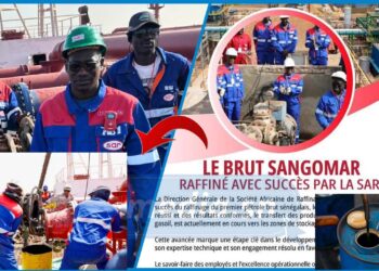 Sangomar : La SAR réussit le raffinage du premier brut sénégalais