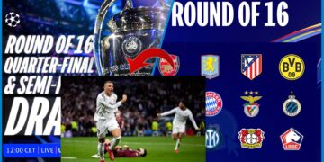 Ligue des Champions : voici les affiches des huitièmes 