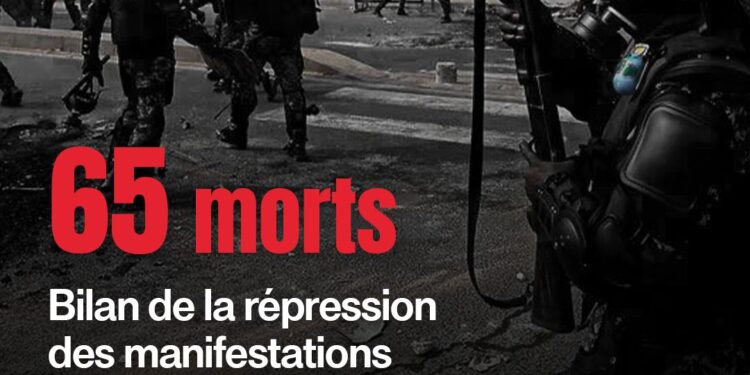 65 morts lors des événements politiques de 2021 à 2024, 81 % tués par balle, selon CartograFreeSenegal 1 IMG 20250304 WA0096