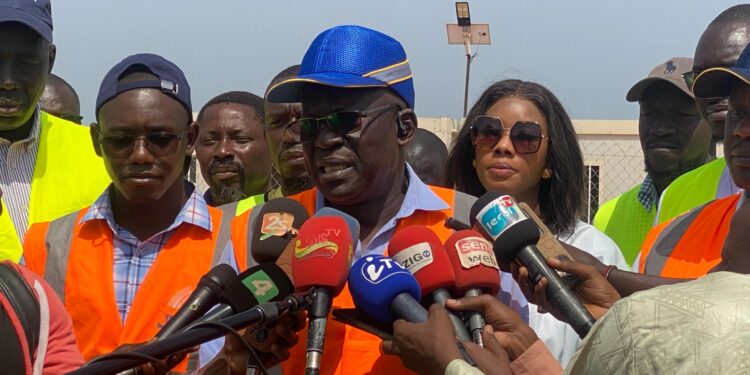 Ziguinchor : L’ONAS va construire une station d’épuration de 3 900 m³ par jour pour résoudre le problème d’assainissement. 1 IMG 20250307 WA0306