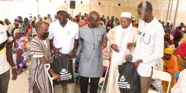 Linguère : la fondation humanitaire du Djoloff soutient 300 personnes en situation de handicap. 1 IMG 20250330 WA0304