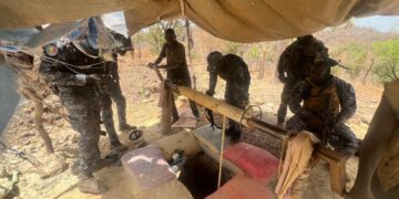 Démantèlement de sites d'orpaillage clandestins à Bambarding : Quatre interpellations et des saisies importantes 6 20250403 091641