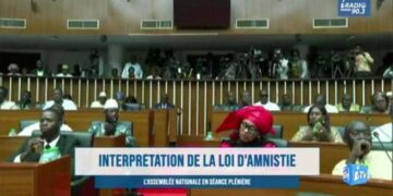 L'Assemblée nationale adopte la loi d'interprétation portant sur l'amnistie avec 126 voix pour et 20 voix contre 8 IMG 20250402 WA0231