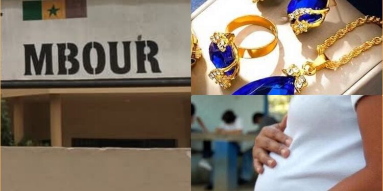 Vol de bijoux à Mbour : une récidiviste condamnée malgré sa grossesse 1 InCollage 20250410 091321981