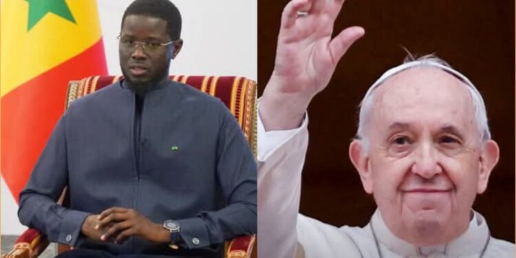 Décès du Pape François : le Président Bassirou Diomaye Faye salue la mémoire d’un guide spirituel universel 1 InCollage 20250421 113602569