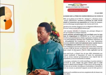 Transmission du Covid-19 : le ministère de la Santé défend le personnel médical face aux propos d’Arona Niang 1 InCollage 20250421 214334451
