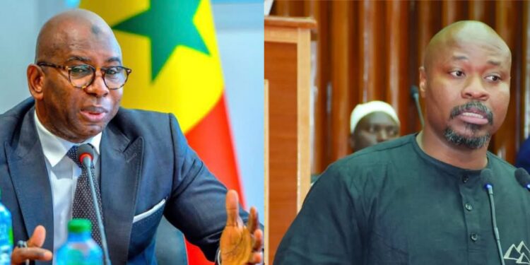 Dépenses ministérielles : Moustapha Mbamba Guirassy répond à Guy Marius Sagna 1 InCollage 20250425 074627576