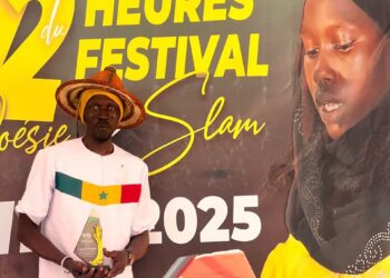Le slameur Dieuwrine honoré au Festival de Poésie et de Slam de Kédougou 4 IMG 20250512 WA0150