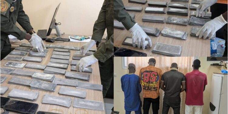 Ziguinchor : Nouvelle saisie de billets noirs d'une valeur de plus d’un milliard FCFA 1 InCollage 20250627 202838147