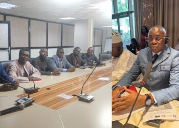 Crise dans le secteur de la Justice : SYTJUST et l’UNTJ critiquent la partialité du Président du Haut Conseil du Dialogue Social 2 InCollage 20250717 203731369