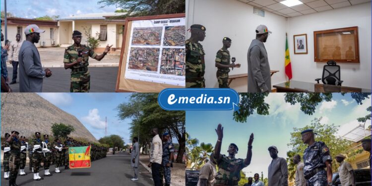 Restitution des emprises militaires : Le Président Bassirou Diomaye Faye en visite sur les anciens sites occupés par l’armée française 1 InCollage 20250719 165915340