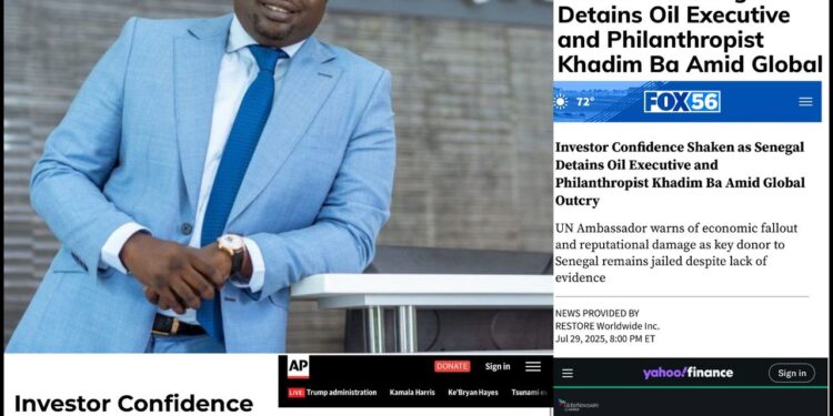 Le Dr Obeng, ambassadeur de la paix des NU, et les médias américains internationalisent l’affaire Khadim Ba vs Douanes sénégalaises