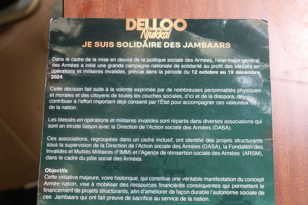 Campagne « Dello Njukkeul » : les anciens militaires invalides dénoncent une gestion inéquitable des fonds 7 img 20250715 wa01282791112434813976708