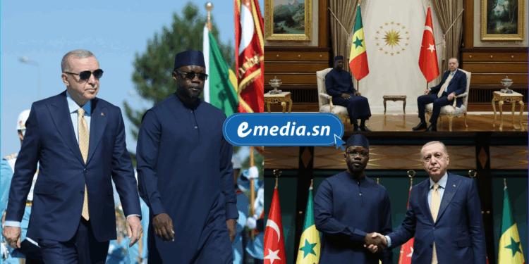 Diplomatie : Le président turc Recep Tayyip Erdoğan salue la visite du Premier ministre Ousmane Sonko à Ankara 1 20250807 184348 0000