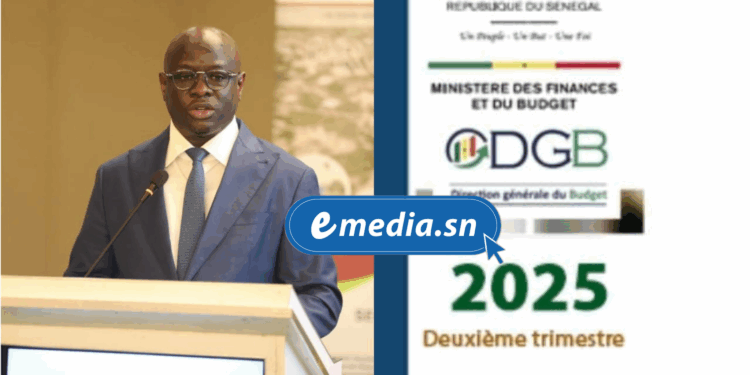 Exécution budgétaire du deuxième trimestre 2025 : déficit maîtrisé et recettes en hausse malgré des disparités 1 20250817 094607 0000