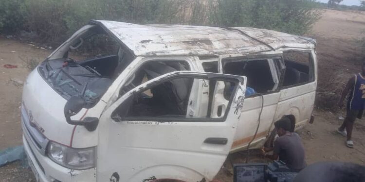 SÉDHIOU – Accident de la route sur la RN4 : un minibus perd le contrôle à Demba Ndiado 1 FB IMG 1755777183571