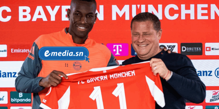 Nicolas Jackson officiellement présenté par le Bayern Munich 1 20250912 091902 0000