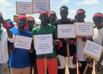 Tambacounda : Une marche pacifique pour le bitumage de l'axe Koussanar Dawady 1 IMG 20250924 WA0195