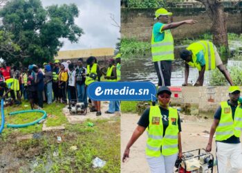 Kolda : Le Mouvement Kolda Debout au chevet des sinistrés des inondations 1 InCollage 20250902 083352688