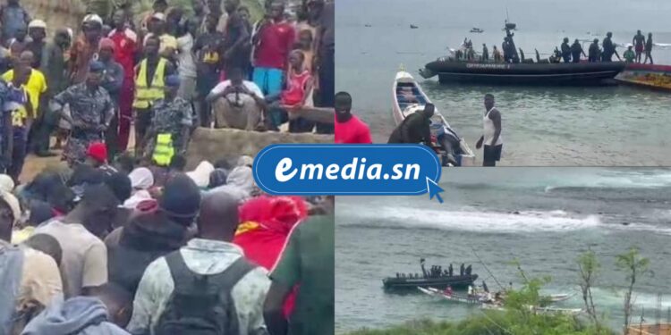Dakar : une pirogue de migrants échoue près de la mosquée de la Divinité 1 InCollage 20250916 131607892