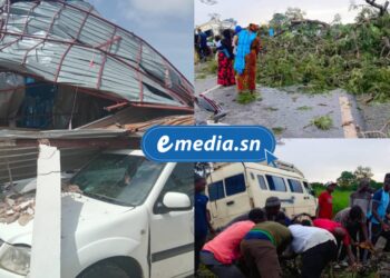Ziguinchor frappée par une tempête d'une violence inédite : chaos et désolation dans toute la région 1 InCollage 20250918 122601667