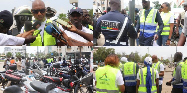 Dakar : L’ANASER et les forces de sécurité lancent une vaste opération de contrôle des deux-roues 1 InCollage 20250923 140046947