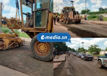 Réhabilitation de la Route de l’Université Assane Seck de Ziguinchor par Arezki : Un soulagement pour les habitants de Néma 2 3 InCollage 20250925 125243888