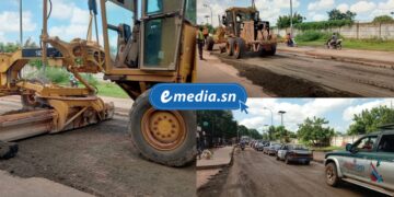 Réhabilitation de la Route de l’Université Assane Seck de Ziguinchor par Arezki : Un soulagement pour les habitants de Néma 2 7 InCollage 20250925 125243888