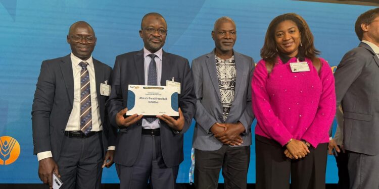 La Grande Muraille Verte honorée à Rome par la FAO 1 FB IMG 1760613434894