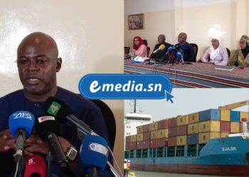 Baba Tall, nouveau directeur général de COSAMA, s’engage pour le renouveau du transport maritime en Casamance 1 InCollage 20251004 105010015