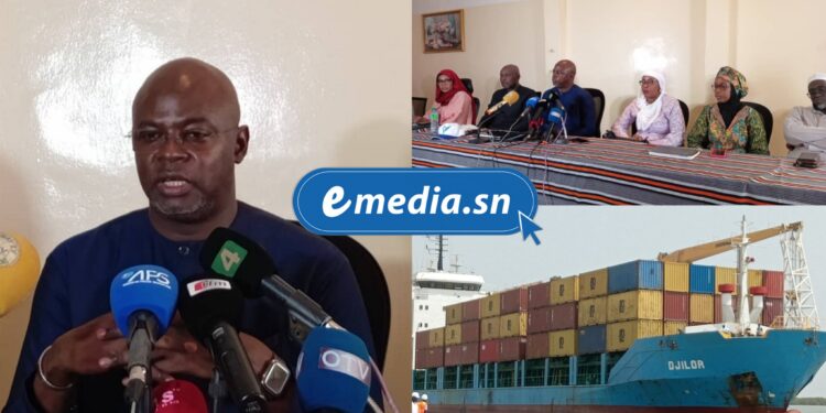 Baba Tall, nouveau directeur général de COSAMA, s’engage pour le renouveau du transport maritime en Casamance 1 InCollage 20251004 105010015