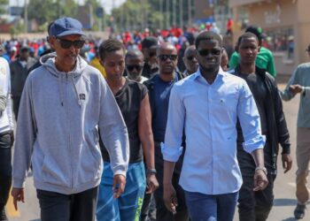 Le Président Bassirou Diomaye Faye participe à la Car Free Day aux côtés de Paul Kagame à Kigali 1 InCollage 20251019 100639410
