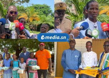 Diembéring : 6 000 élèves dotés de kits scolaires pour renforcer l’équité éducative 2 InCollage 20251027 102731268