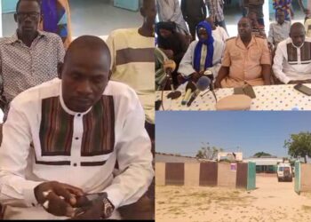 Kahi : ouf de soulagement après la remise de deux ambulances neuves et de médicaments d’une valeur de 6 millions de F CFA 2 InCollage 20251028 073109193
