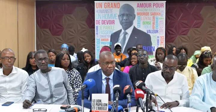 Crise au sommet de l’État : la coalition DJONE met en cause Ousmane Sonko et appelle le Président à reprendre la main 1 IMG 20250709 WA0120