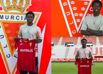 Jean Junior Mendy quitte Young Africain Promises du Ghana pour signer au Real Murcia<br> 2 InCollage 20251107 113259280