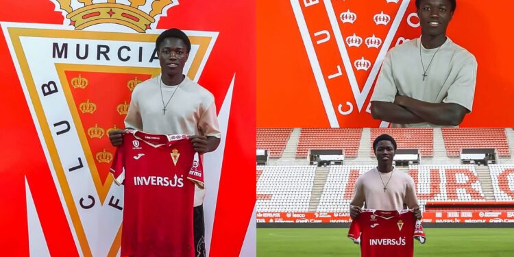 Jean Junior Mendy quitte Young Africain Promises du Ghana pour signer au Real Murcia<br> 1 InCollage 20251107 113259280