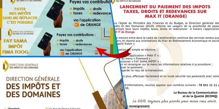 Paiement des impôts désormais disponible sur l’application MAX IT d’Orange 1 Paiement des impôts désormais disponible sur l’application MAX IT d’Orange