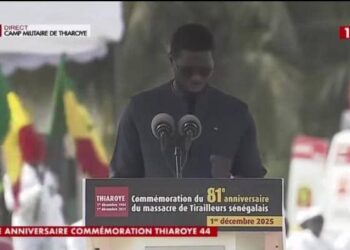 À Thiaroye, Bassirou Diomaye Faye fait du 81ᵉ anniversaire du massacre un devoir de mémoire national et africain 4 IMG 20251201 WA0137