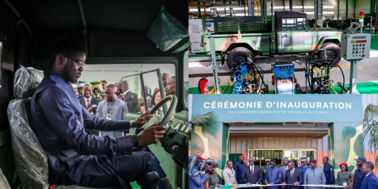 Le Sénégal inaugure à Diamniadio sa première usine d’assemblage de véhicules militaires tactiques 1 InCollage 20251216 193659540
